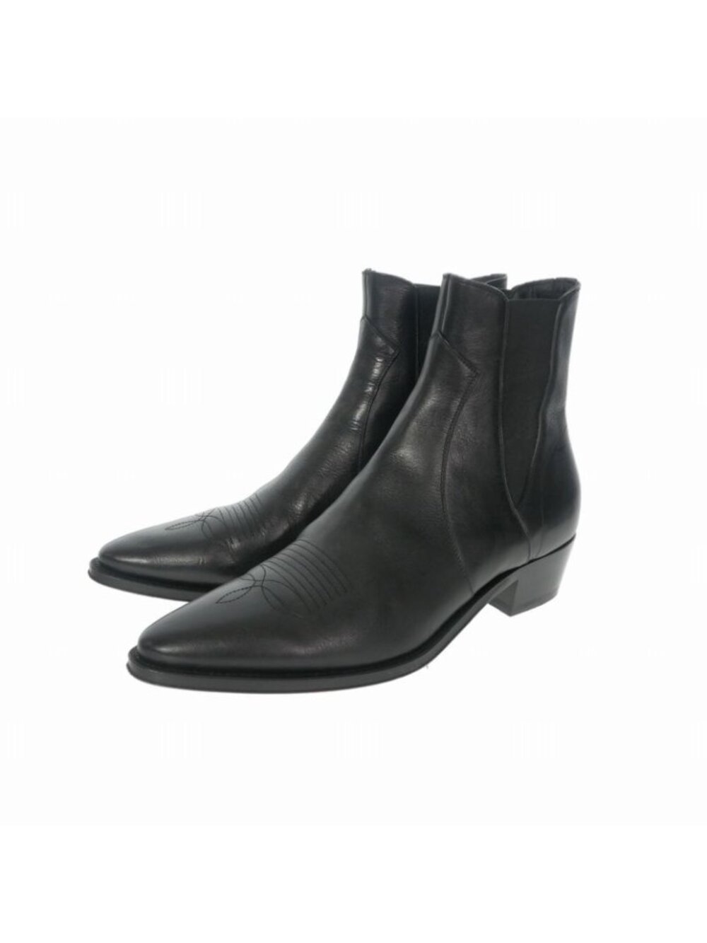Celine Camargue Western Chelsea Boot Shoes Black